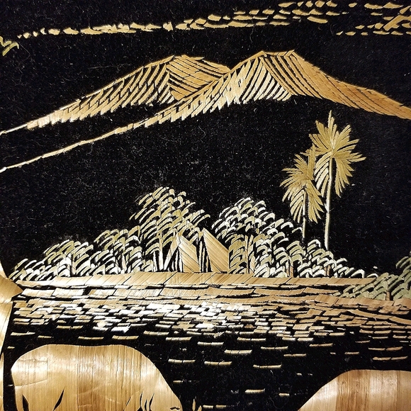 Vintage South Asian handmade artwork - Picture 6 of 13